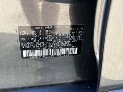 2025 Subaru OUTBACK Limited