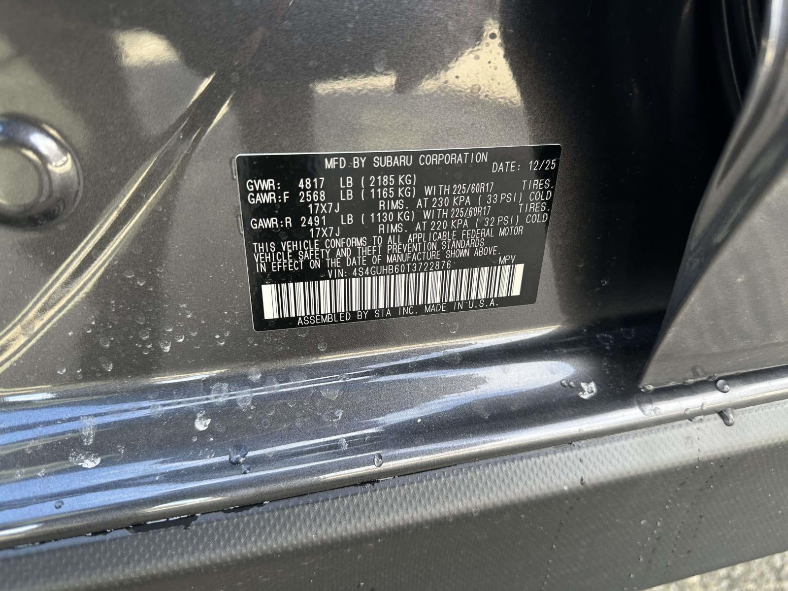 2026 Subaru CROSSTREK Base