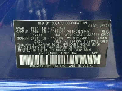 2026 Subaru CROSSTREK Premium
