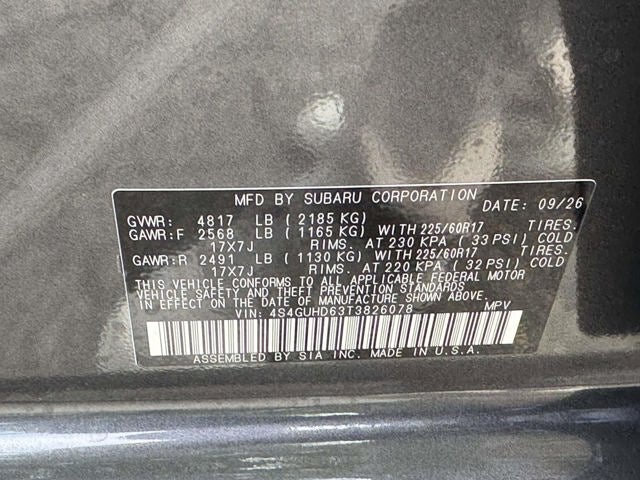 2026 Subaru CROSSTREK Premium
