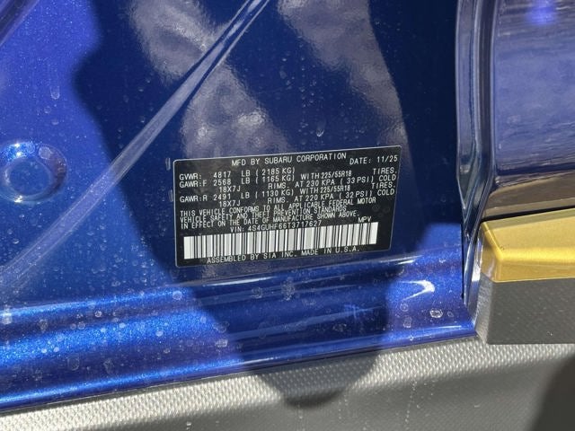 2026 Subaru CROSSTREK Sport