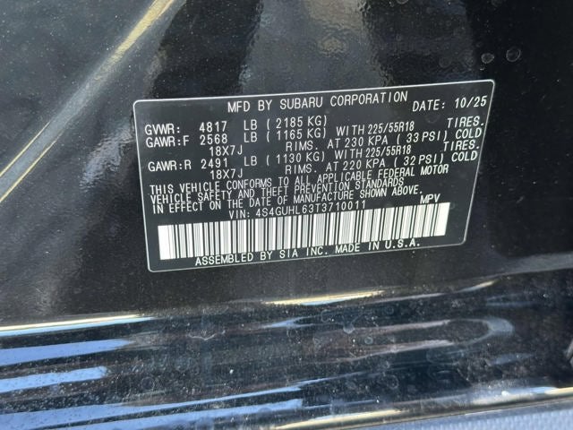 2026 Subaru CROSSTREK Limited