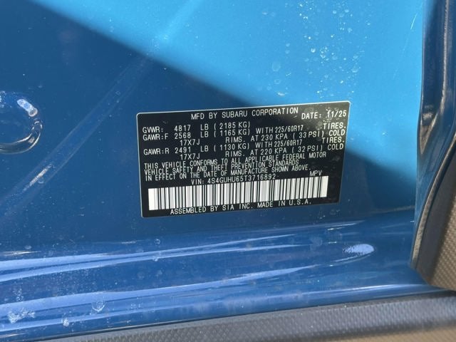 2026 Subaru CROSSTREK Wilderness