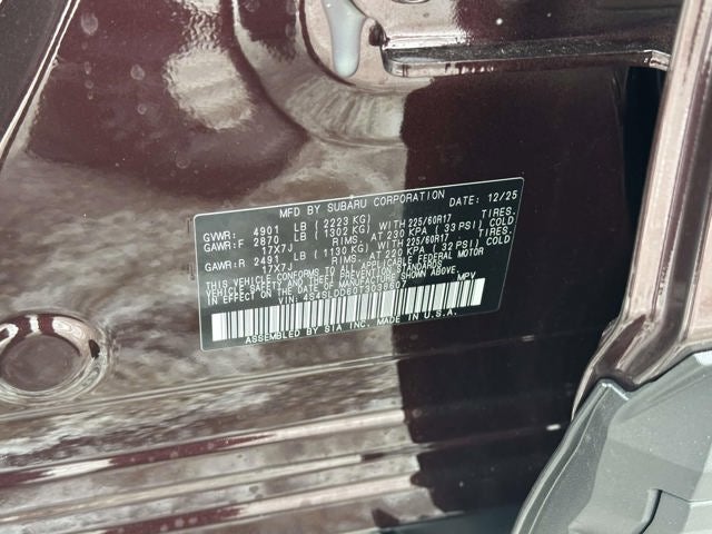 2026 Subaru FORESTER Premium