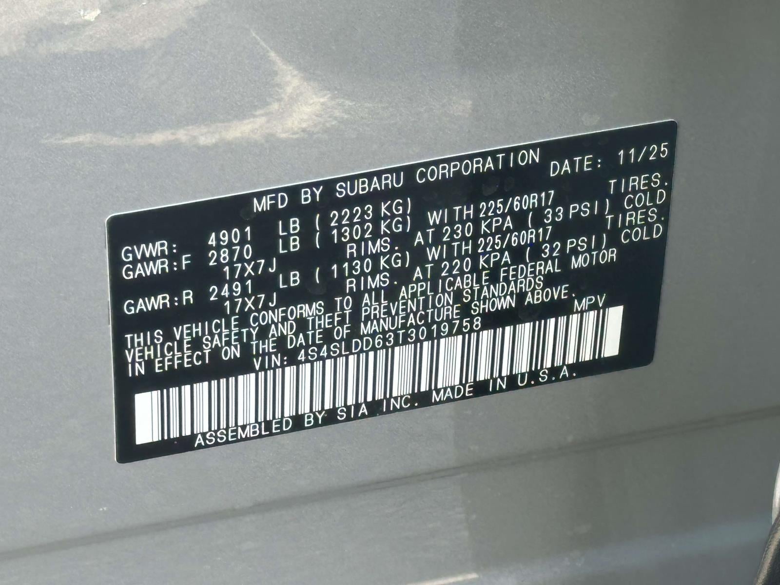 2026 Subaru FORESTER Premium