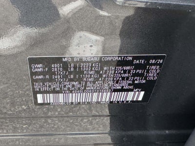 2026 Subaru FORESTER Premium