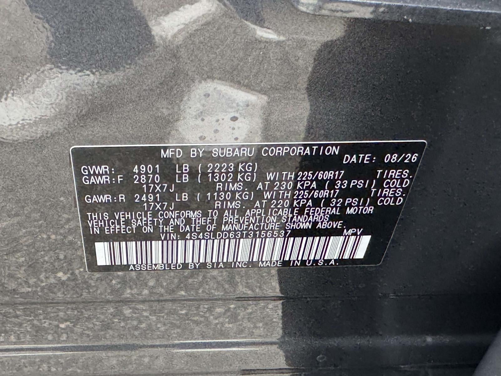 2026 Subaru FORESTER Premium