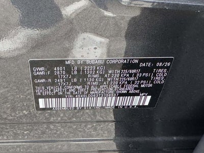 2026 Subaru FORESTER Premium
