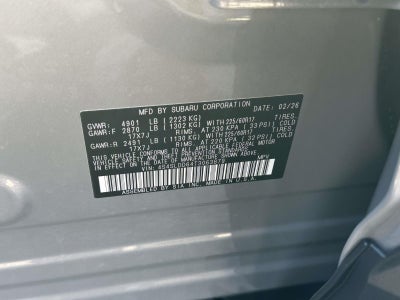 2026 Subaru FORESTER Premium