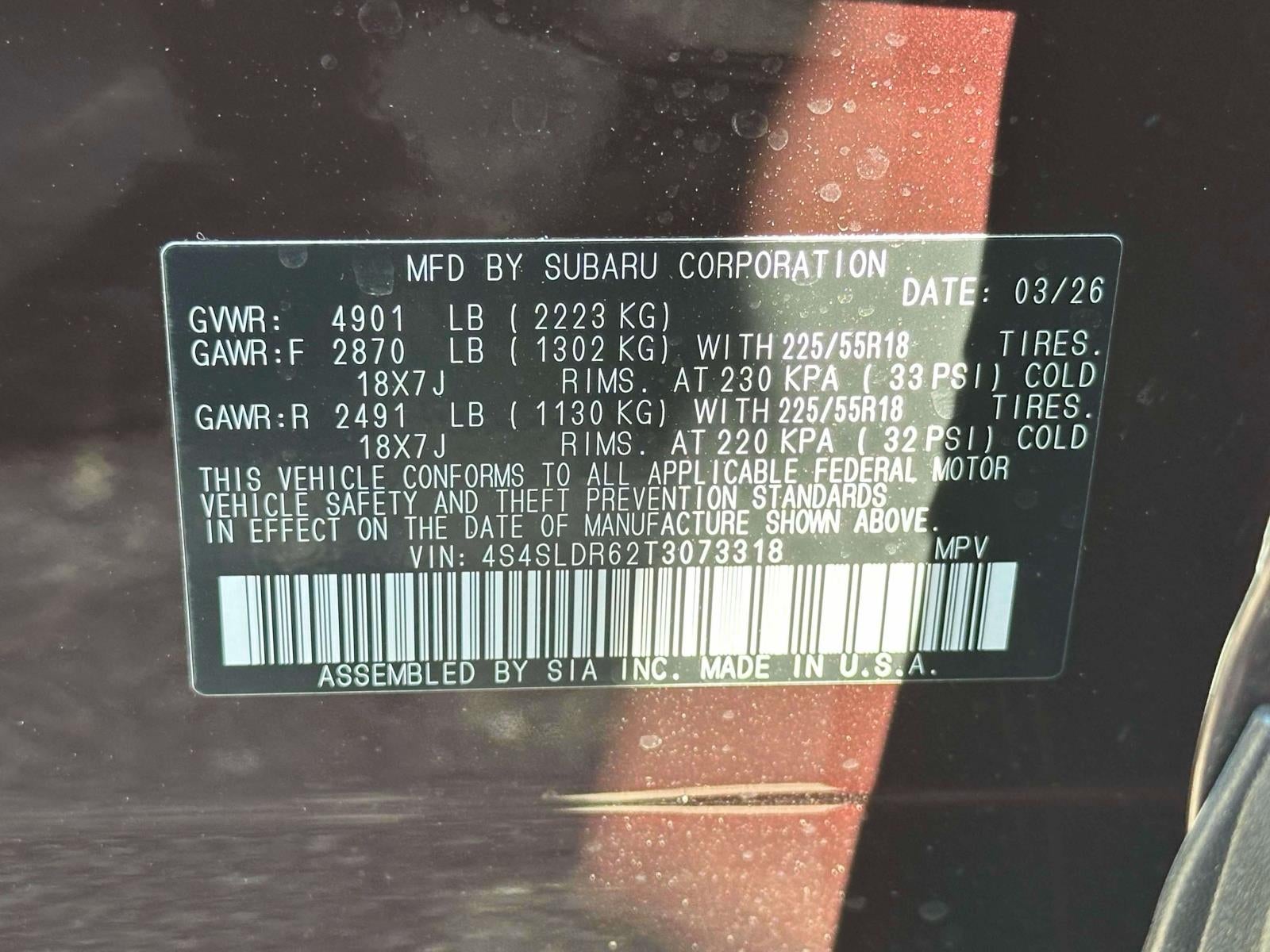 2026 Subaru FORESTER Limited