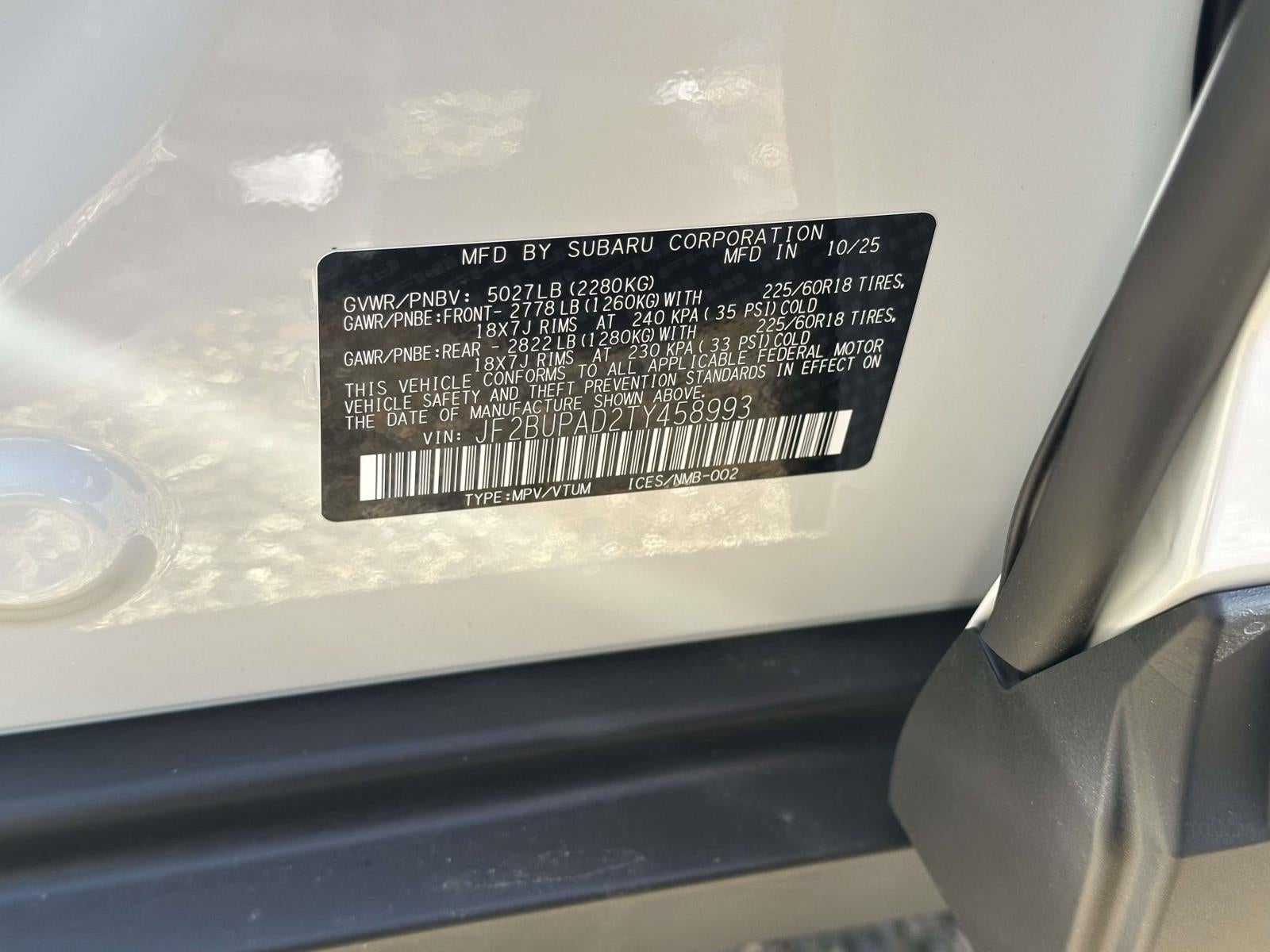 2026 Subaru OUTBACK Premium