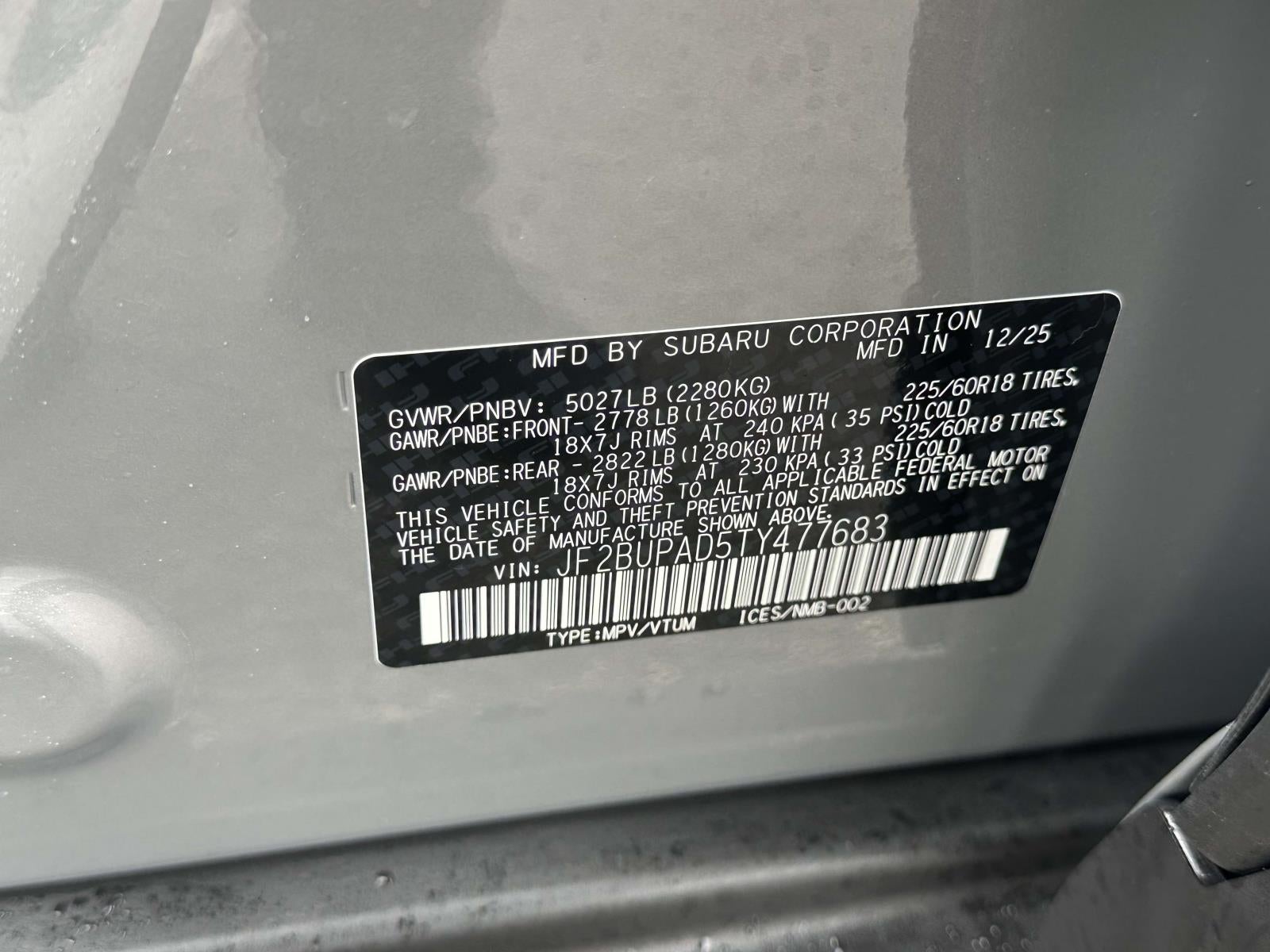 2026 Subaru OUTBACK Premium