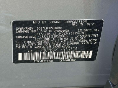 2026 Subaru OUTBACK Premium