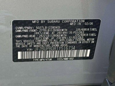 2026 Subaru OUTBACK Premium