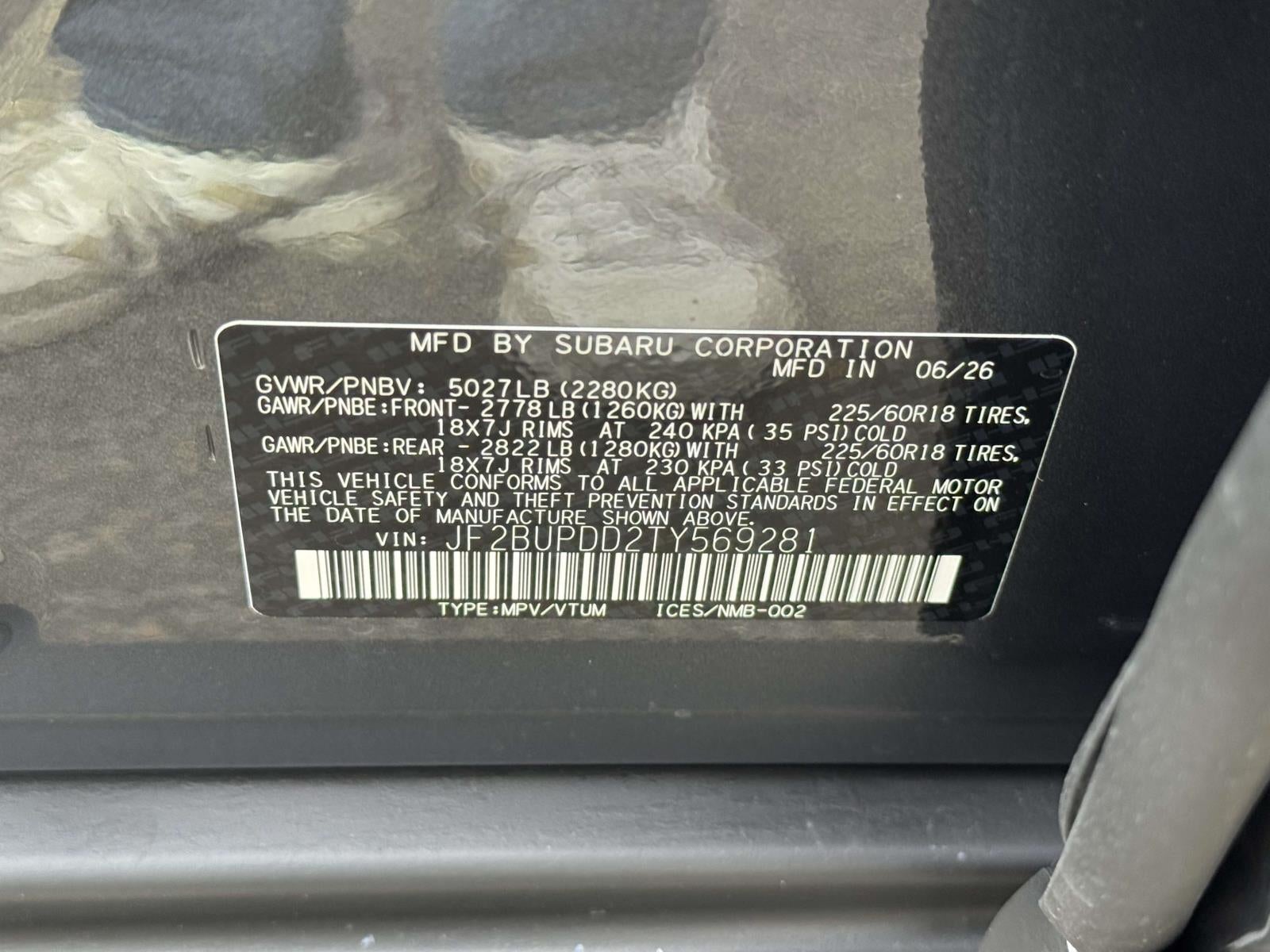 2026 Subaru OUTBACK Limited