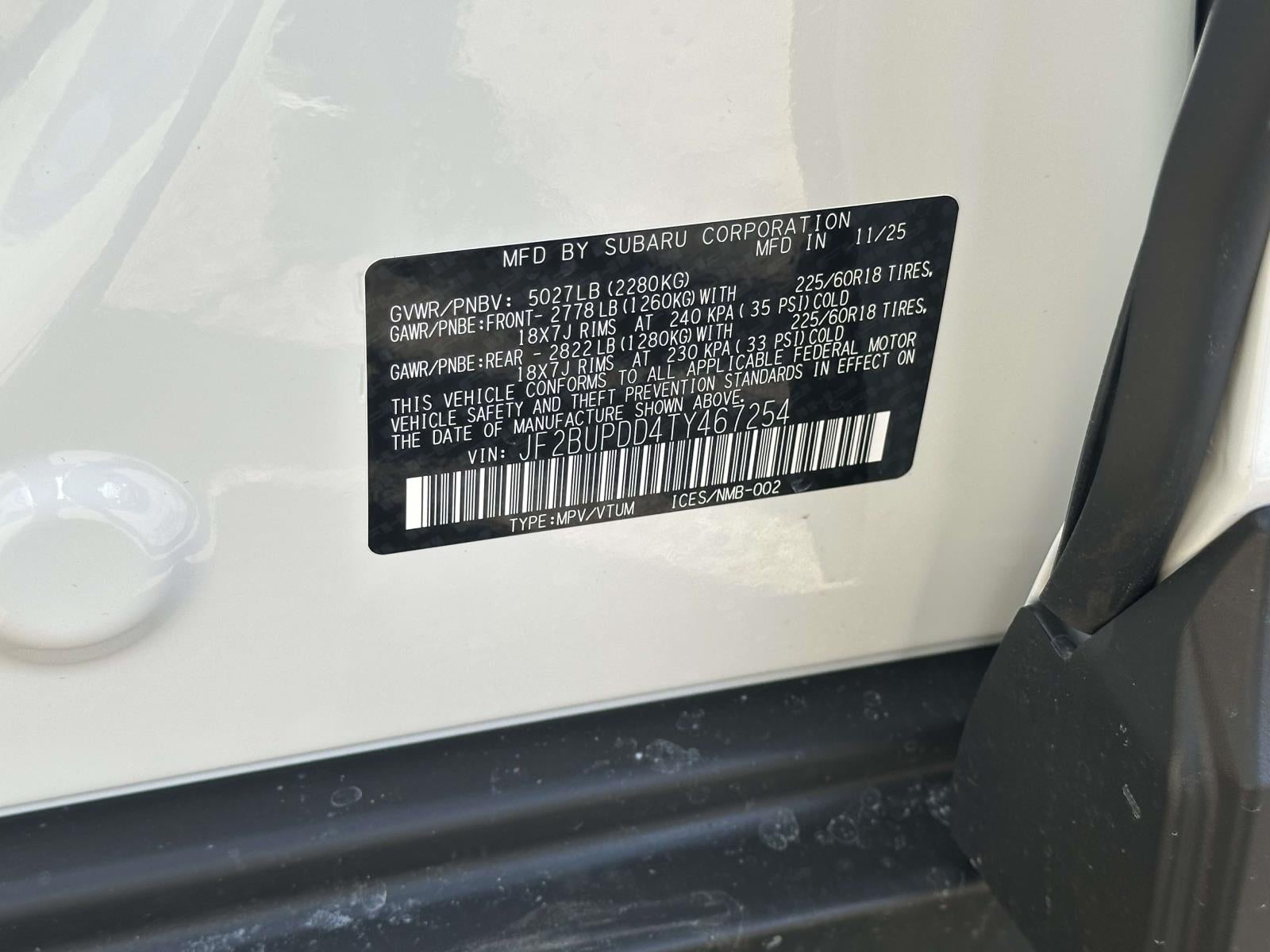 2026 Subaru OUTBACK Limited