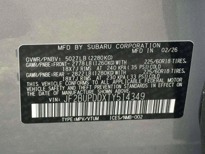 2026 Subaru OUTBACK Limited