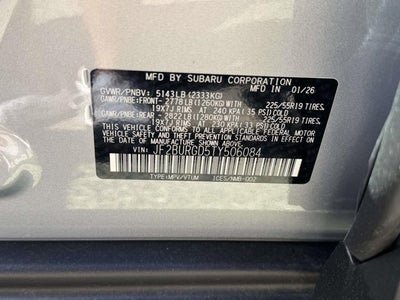2026 Subaru OUTBACK Limited XT