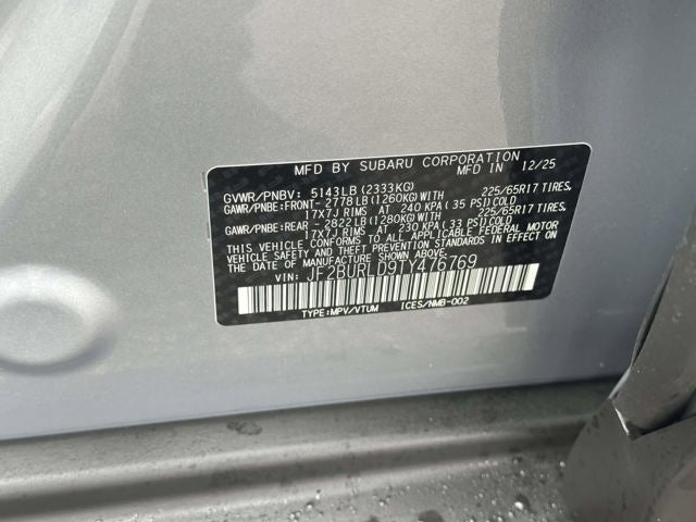 2026 Subaru OUTBACK Wilderness