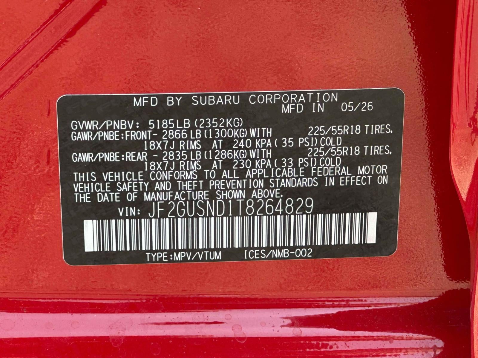 2026 Subaru CROSSTREK Limited Hybrid