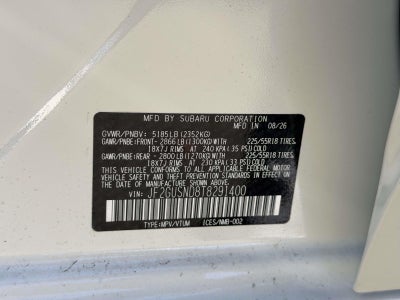 2026 Subaru CROSSTREK Limited Hybrid