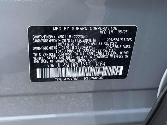 2025 Subaru FORESTER Limited