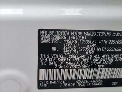 2021 Toyota RAV4 LE