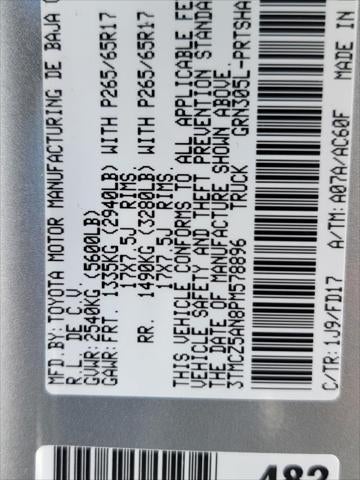 2023 Toyota Tacoma 4WD TRD Sport