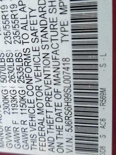 2025 Honda CR-V Hybrid Sport Touring