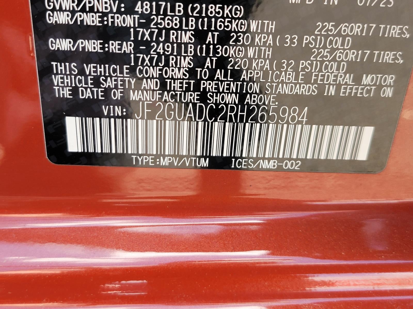 2024 Subaru Crosstrek Premium