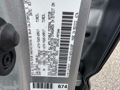 2023 Toyota Tacoma 4WD TRD Sport Double Cab 6' Bed V6 AT (Natl)