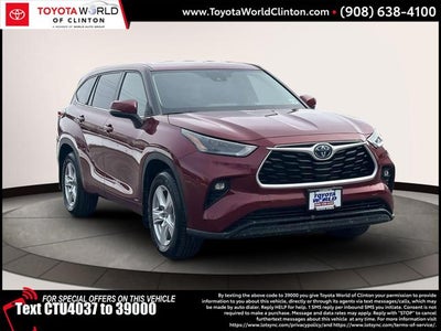 2022 Toyota Highlander Hybrid LE AWD (Natl)