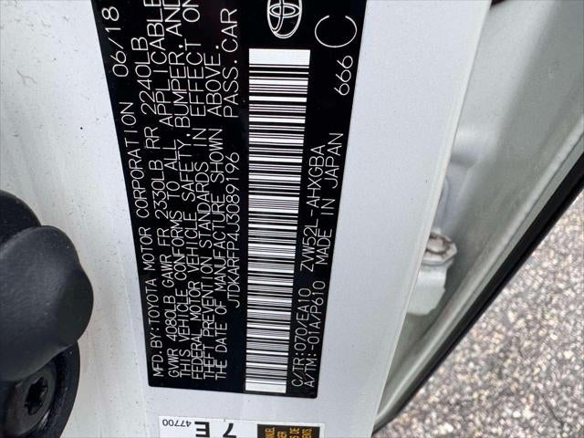 2018 Toyota Prius Prime Advanced (Natl)