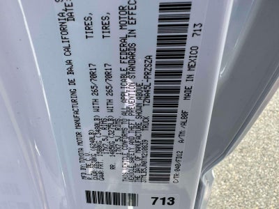 2026 Toyota Tacoma 4WD TRD Off Road Double Cab 5' Bed AT (Natl)