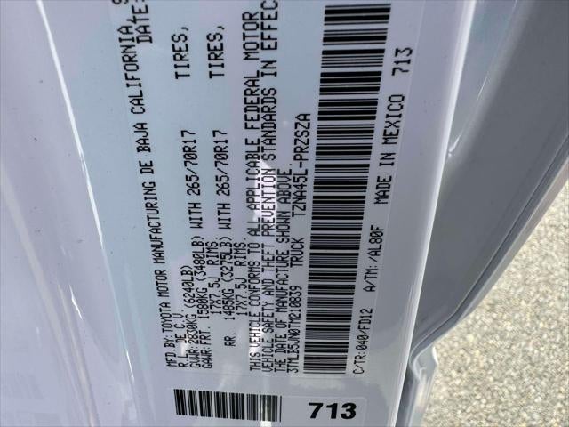 2026 Toyota Tacoma 4WD TRD Off Road Double Cab 5' Bed AT (Natl)