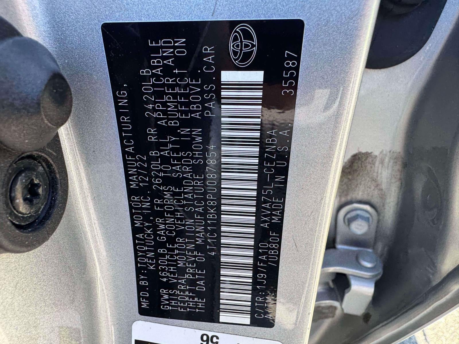 2023 Toyota Camry LE Auto AWD (Natl)