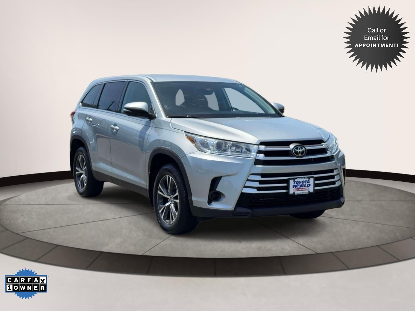 2019 Toyota Highlander LE V6 AWD (Natl)