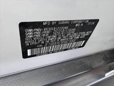 2024 Subaru WRX TR Manual