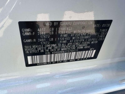 2026 Subaru CROSSTREK Premium