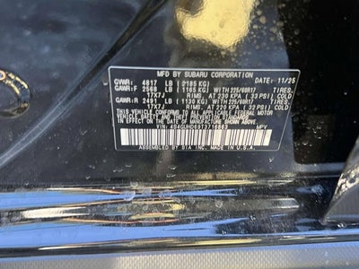 2026 Subaru CROSSTREK Premium