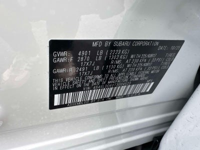 2026 Subaru FORESTER Premium