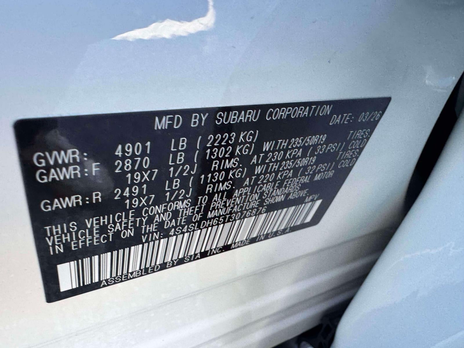 2026 Subaru FORESTER Sport Onyx Edition