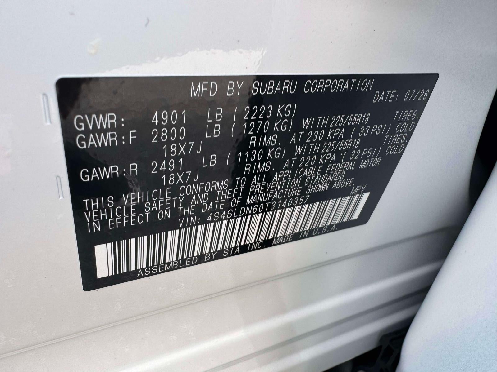 2026 Subaru FORESTER Limited
