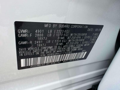 2026 Subaru FORESTER Limited