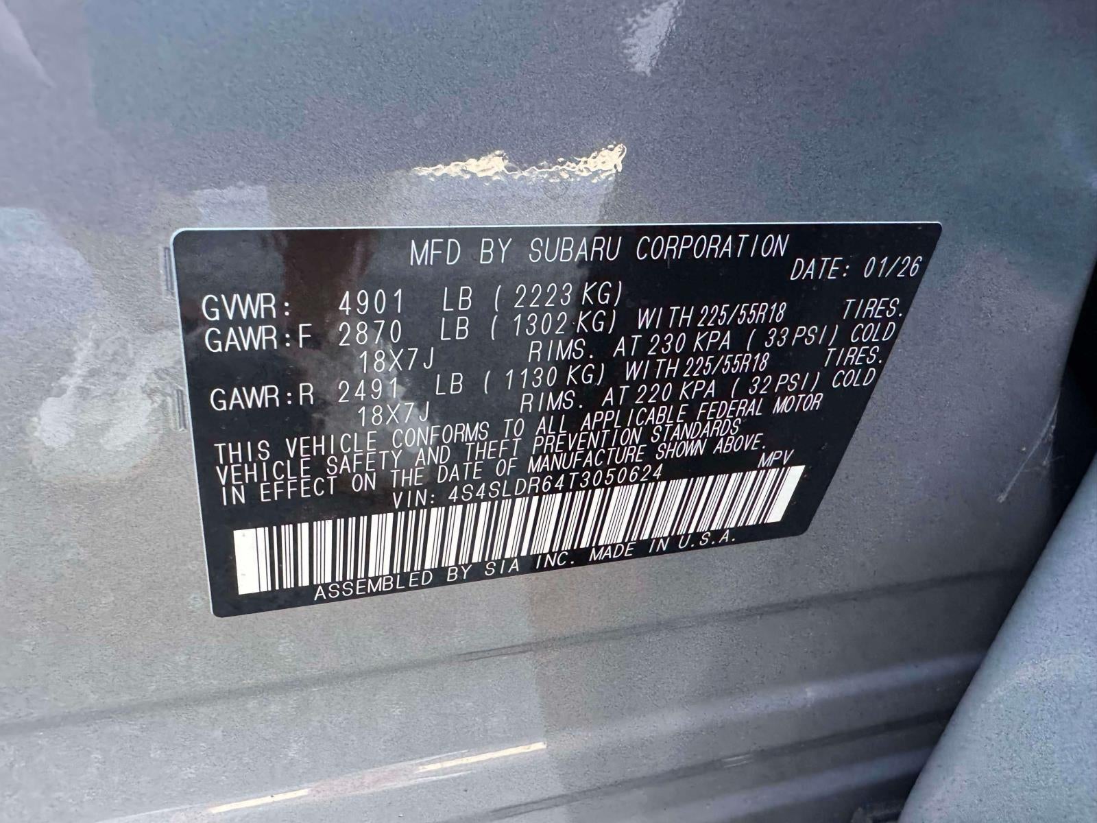 2026 Subaru FORESTER Limited