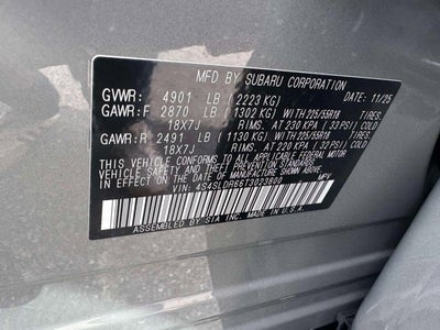 2026 Subaru FORESTER Limited