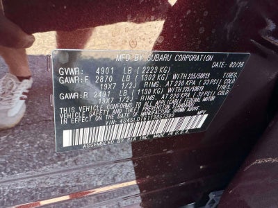 2026 Subaru FORESTER Touring