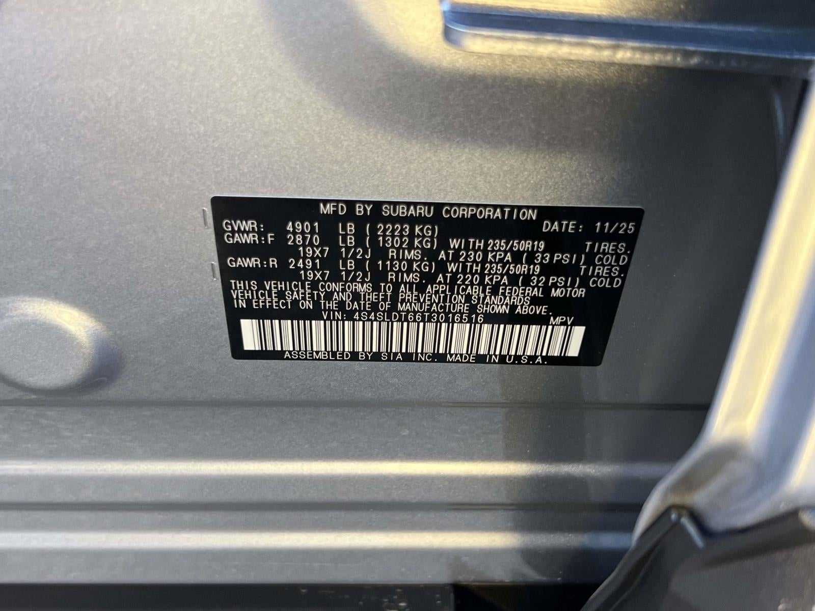 2026 Subaru FORESTER Touring