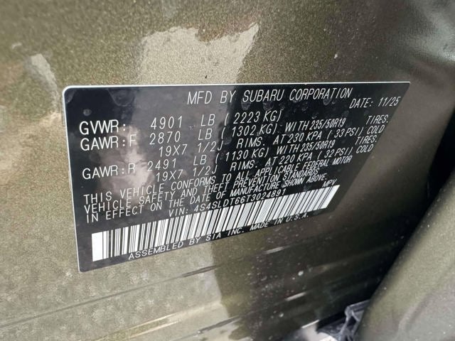 2026 Subaru FORESTER Touring