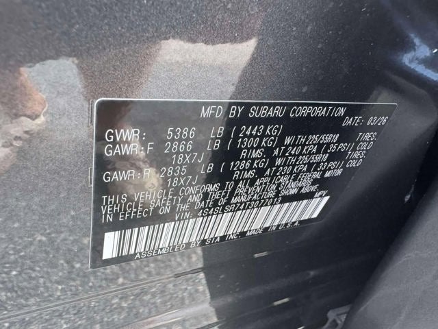 2026 Subaru FORESTER Limited Hybrid